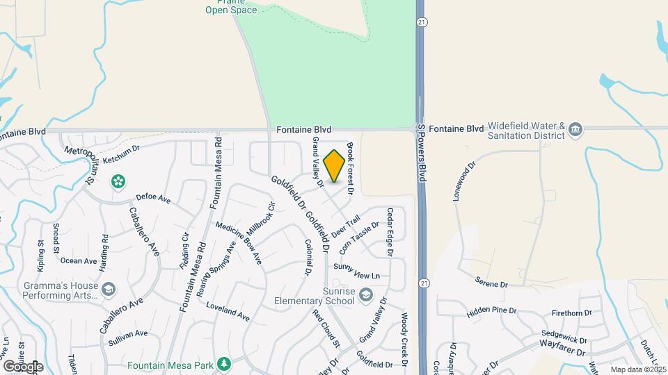 7520 Dove Creek Cir Map and Location Details