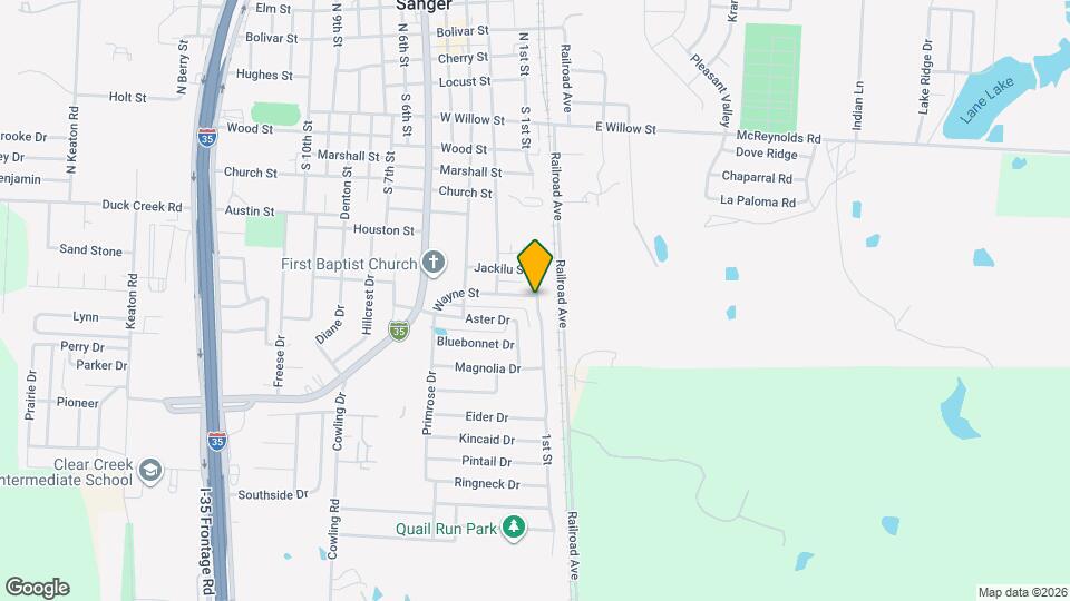 917 First Street Map and Location Details