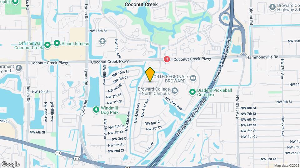 4130 NW 9th Ct Map and Location Details