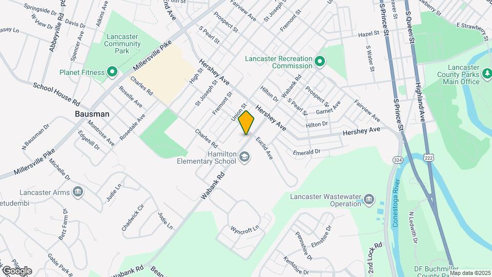 1219 Wabank Rd Map and Location Details