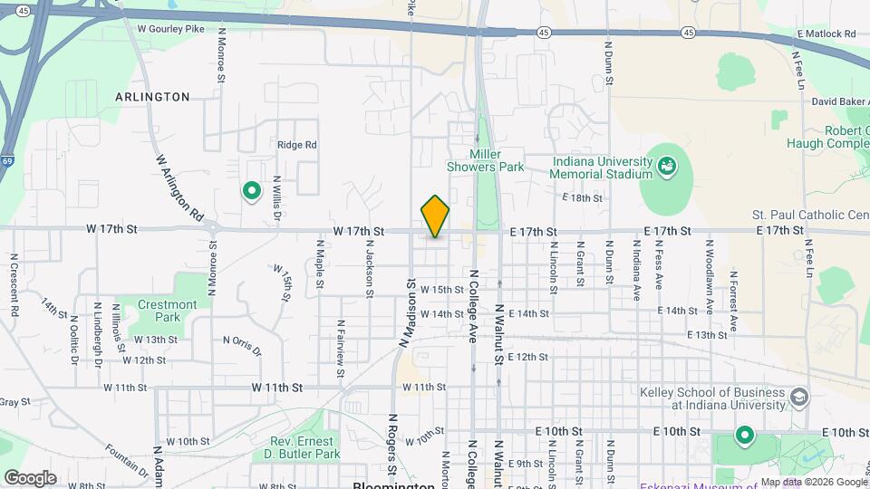 314 W Kenwood Dr Map and Location Details