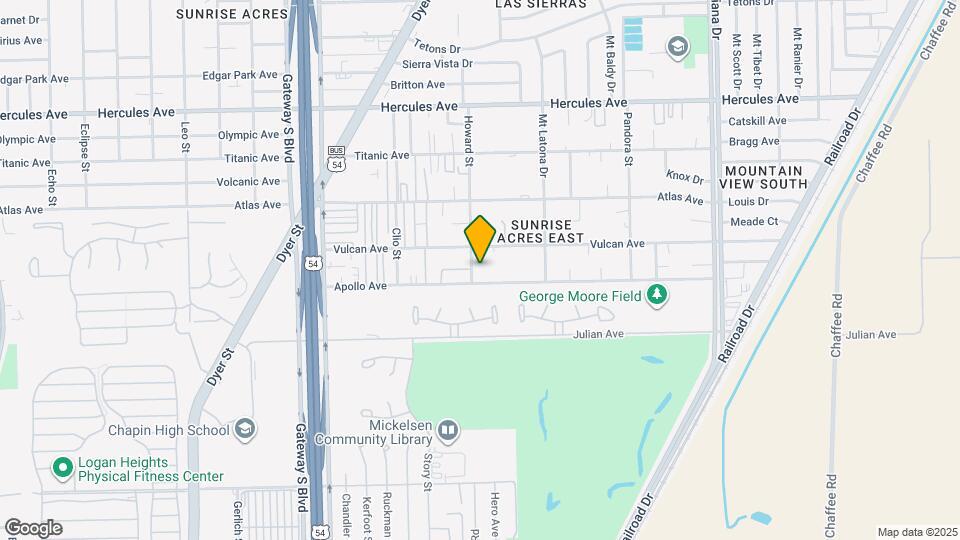 7504 Howard St Map and Location Details