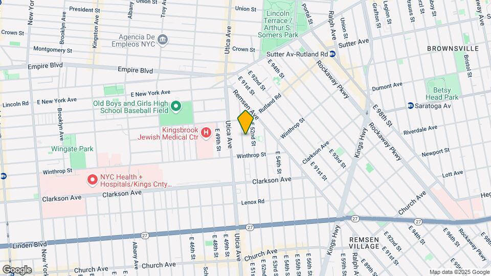 109 E 51st St Map and Location Details