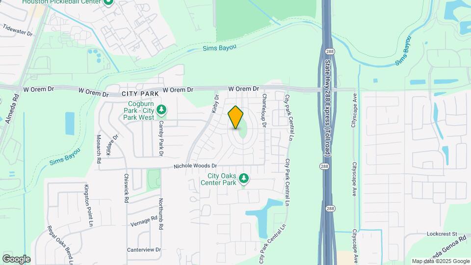 11823 Princess Garden Way Map and Location Details