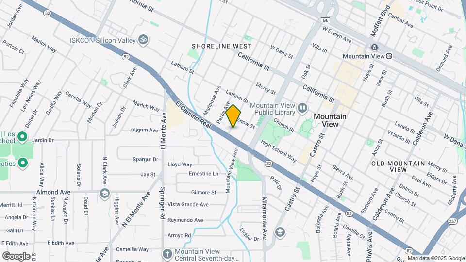 781 Palo Alto Ave Map and Location Details