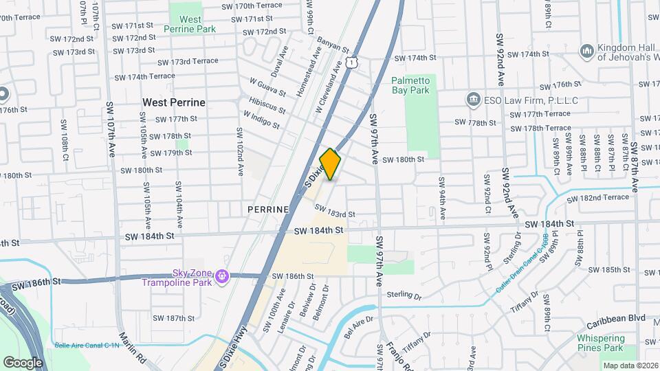 18155 SW 98th Avenue Rd Map and Location Details