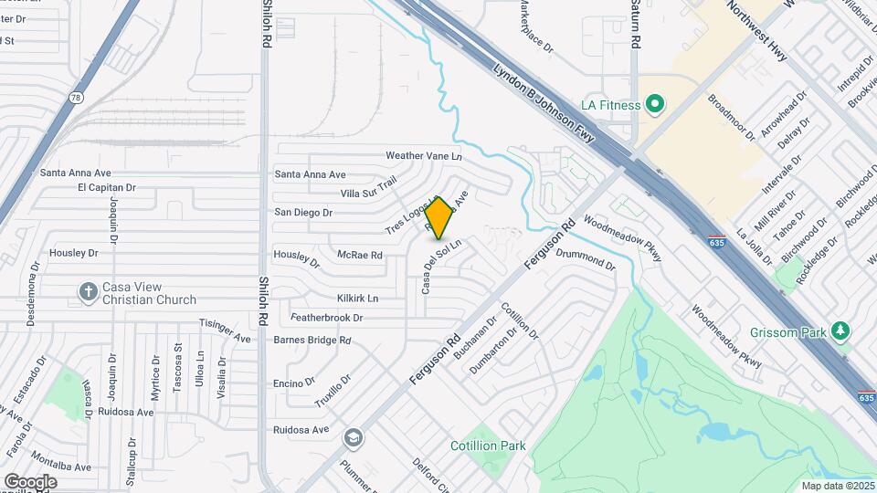 3729 Casa Del Sol Ln Map and Location Details