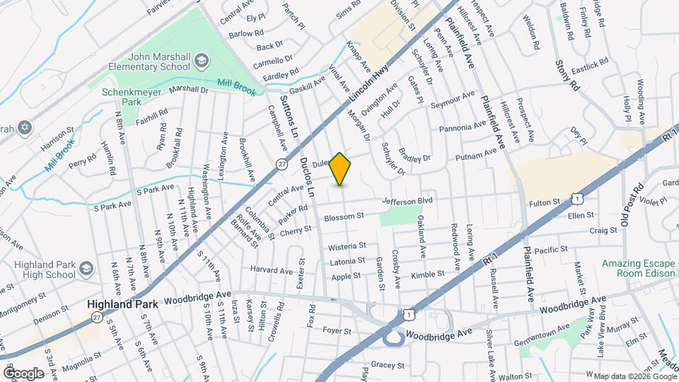 126 Orange St Mapa y Detalles de la Ubicación