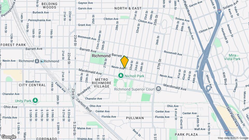 345 31st St Mapa y Detalles de la Ubicación