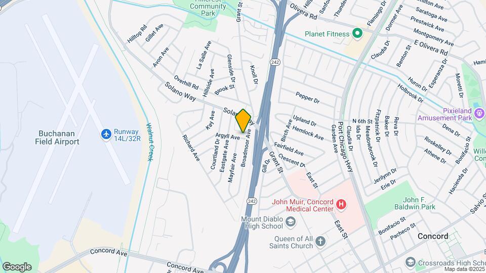 2770 Argyll Ave Mapa y Detalles de la Ubicación