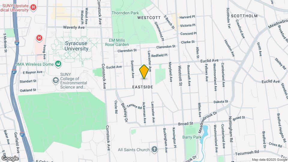 855 Ackerman Ave Map and Location Details