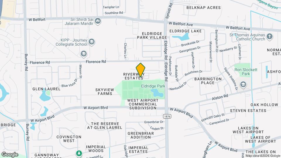 13607 Padgett Dr Map and Location Details