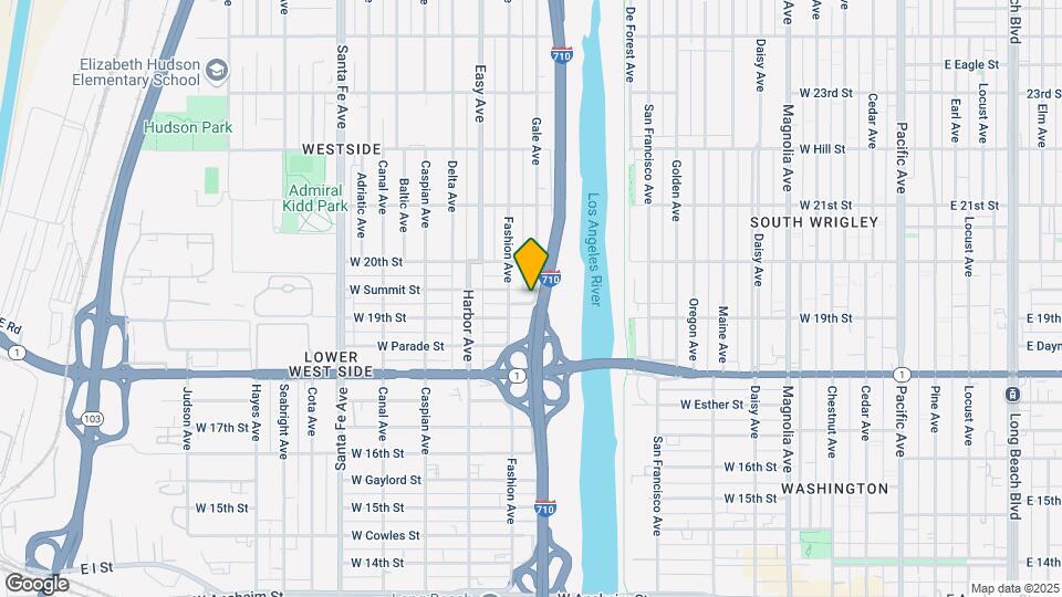 1241 W 19th St Mapa y Detalles de la Ubicación