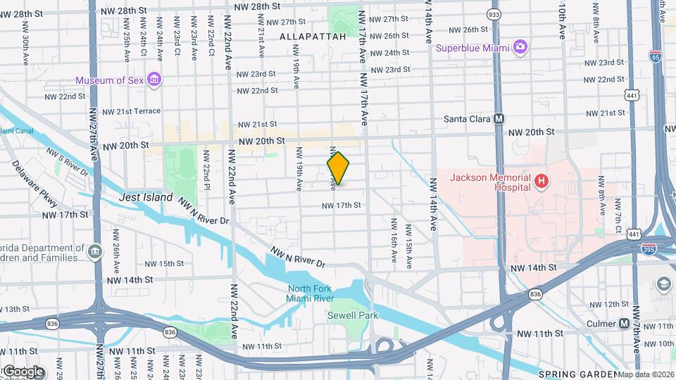 1793 NW 18th St Map and Location Details