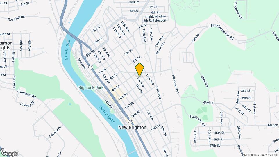 917 9th Ave, Unit 1st Floor Map and Location Details