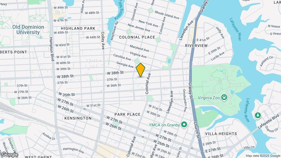 527 37th St, Unit 5 Map and Location Details