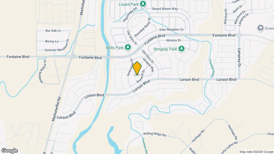 10084 Thunderbolt Trail Map and Location Details