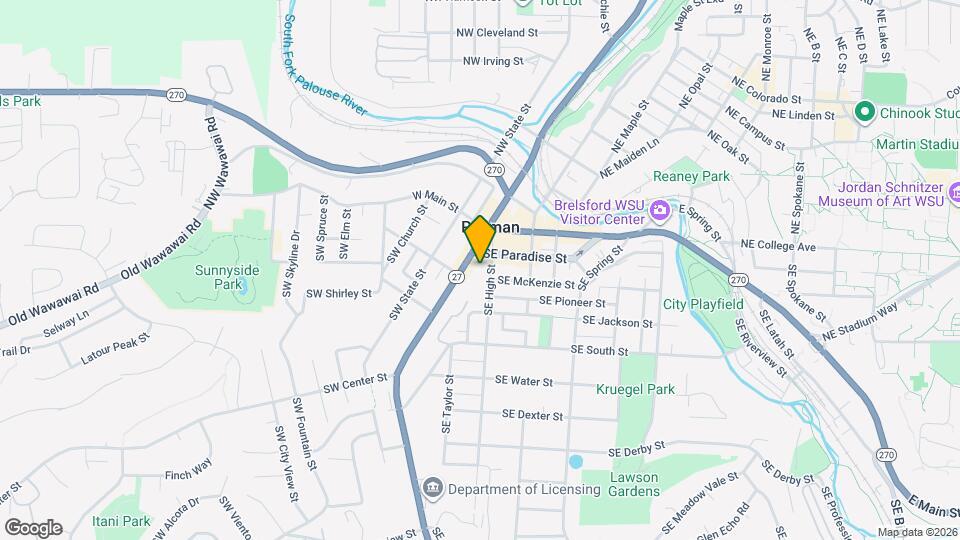 215 SE High St Map and Location Details