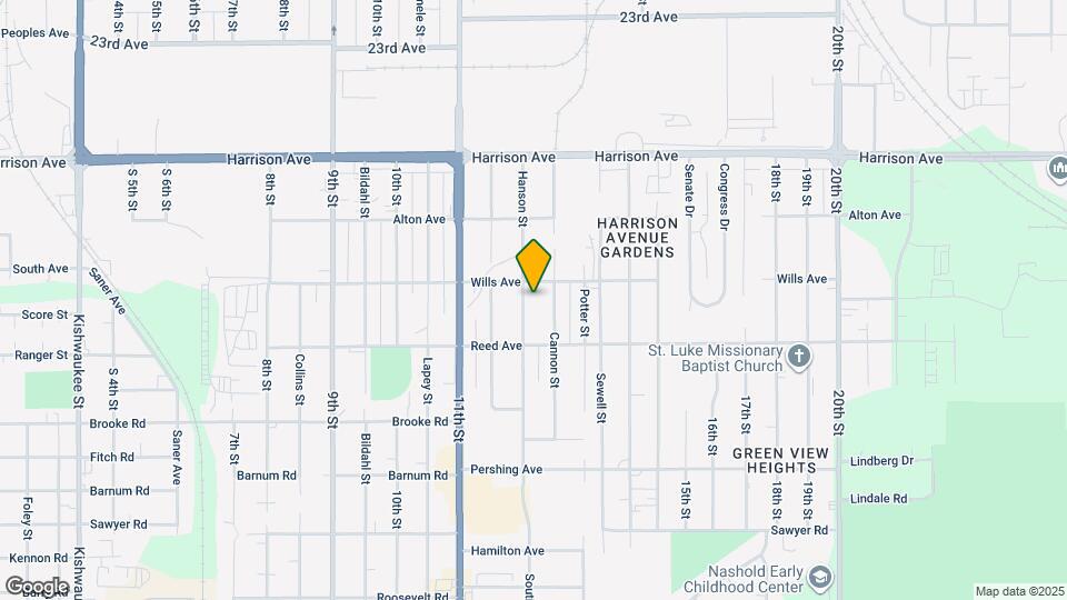 2816 Hanson St Map and Location Details