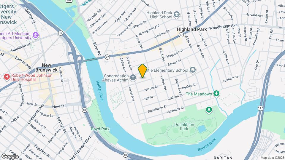 123 Johnson St, Unit 2nd floor Map and Location Details
