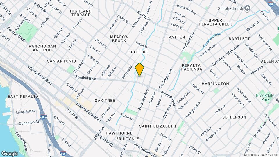 2020 Auseon Ave Map and Location Details