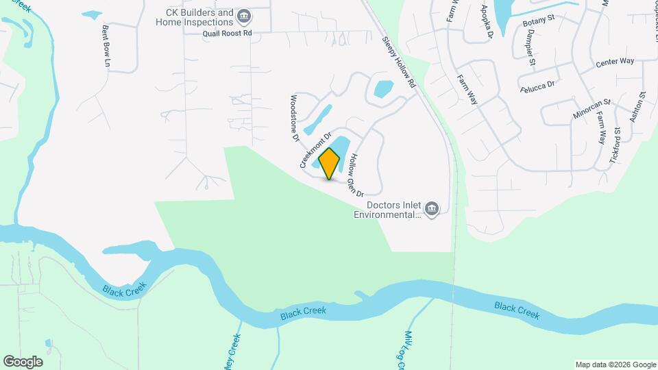 2140 Creekmont Dr Mapa y Detalles de la Ubicación