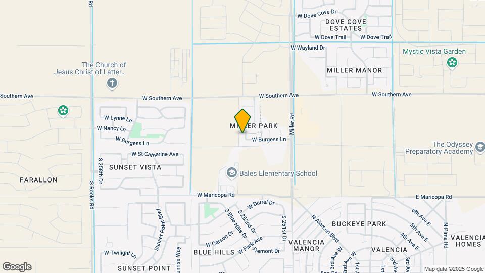 6330 S 252nd Ln Map and Location Details