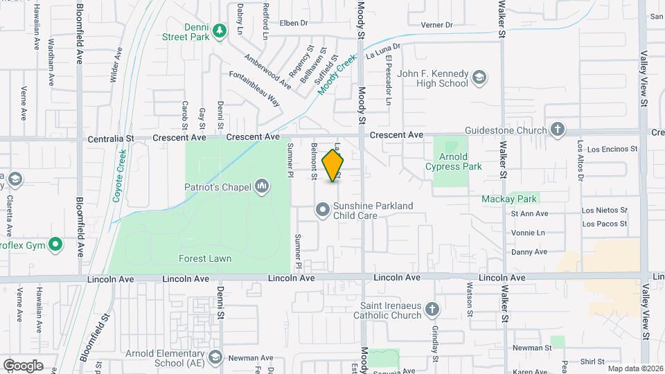 8681 La Salle St, Unit 2 Map and Location Details