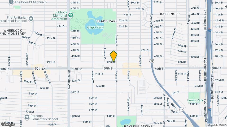 2103 49th St, Unit D Map and Location Details