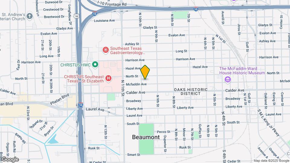 2574 Mcfaddin Ave Map and Location Details
