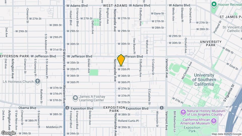 1363 W 35th Pl, Unit 1363 Map and Location Details