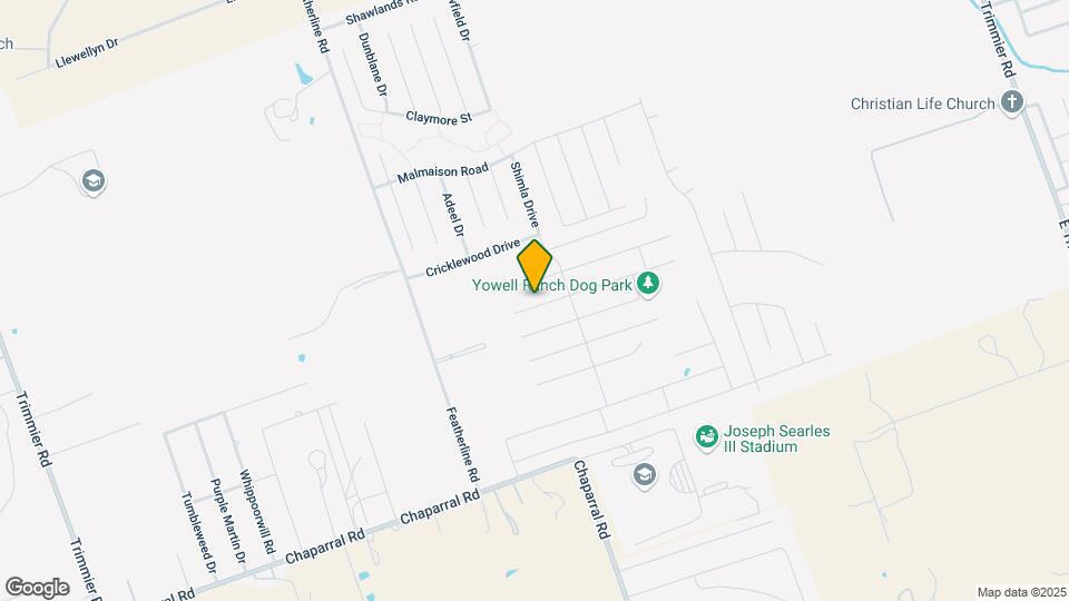 3401 Castleton Dr Map and Location Details