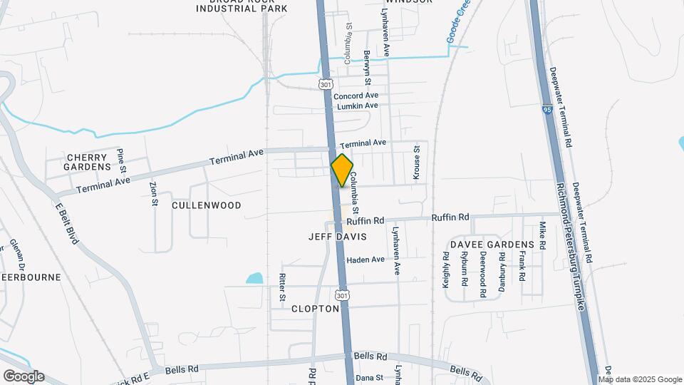 3115 Jefferson Davis Hwy Map and Location Details