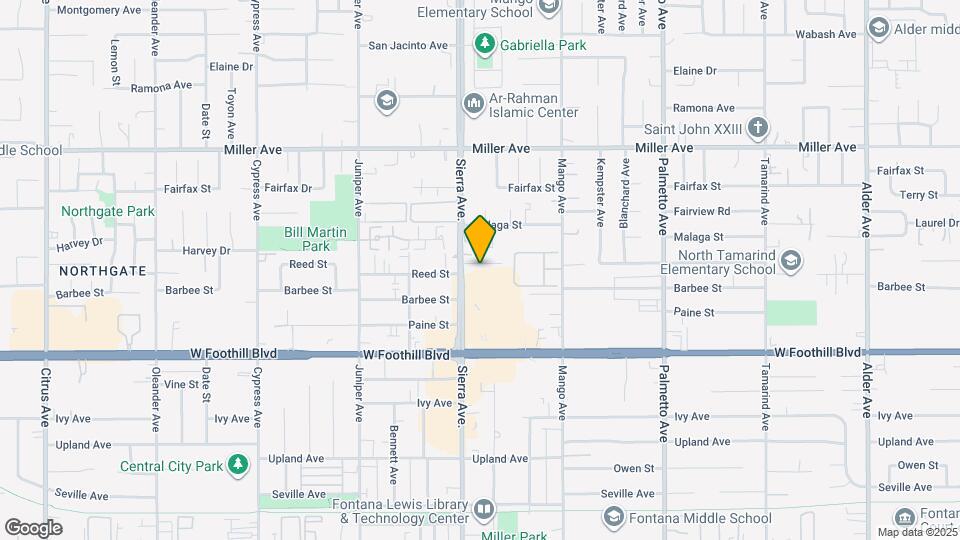 16939 Reed St Map and Location Details