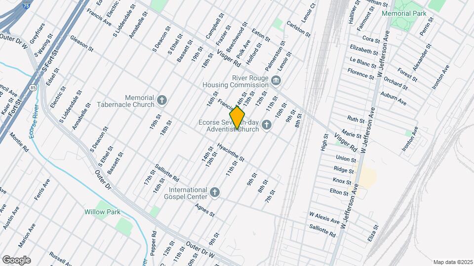 3884 12th St Mapa y Detalles de la Ubicación