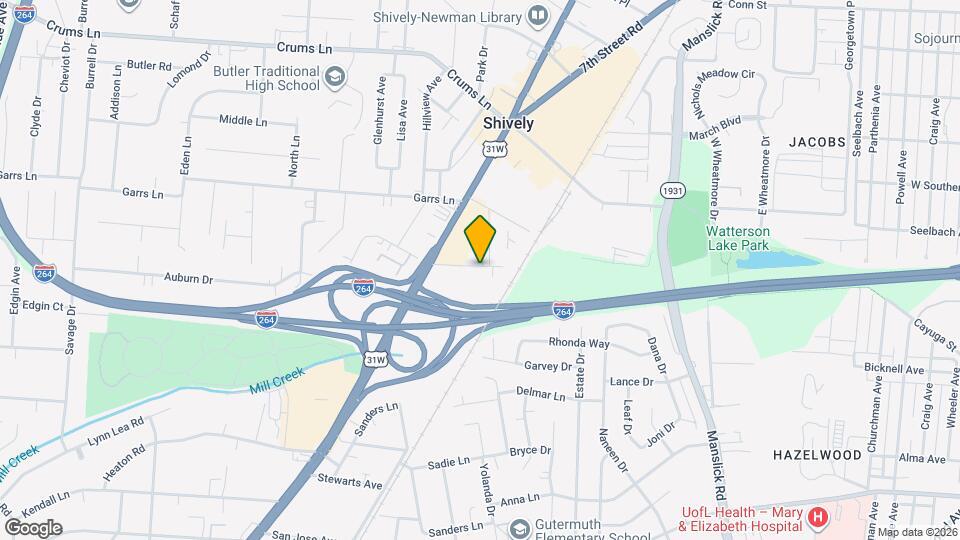 1710 Herbert Ave Map and Location Details