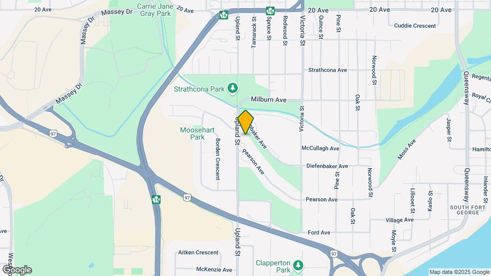 2478 Upland St Map and Location Details