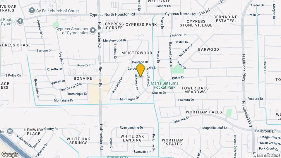 11311 Verlaine Dr Map and Location Details