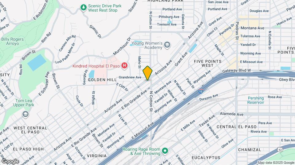 1928 Arizona Ave Map and Location Details