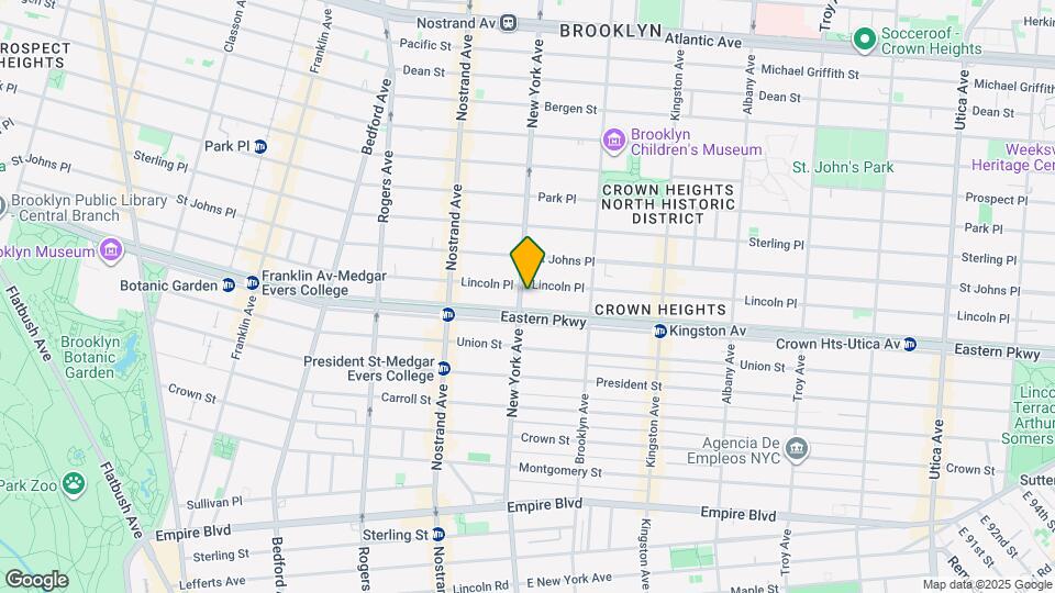 291 New York Ave Map and Location Details