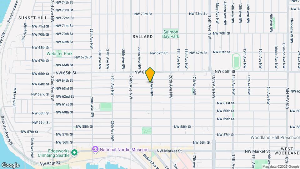 6301 22nd Ave NW Map and Location Details