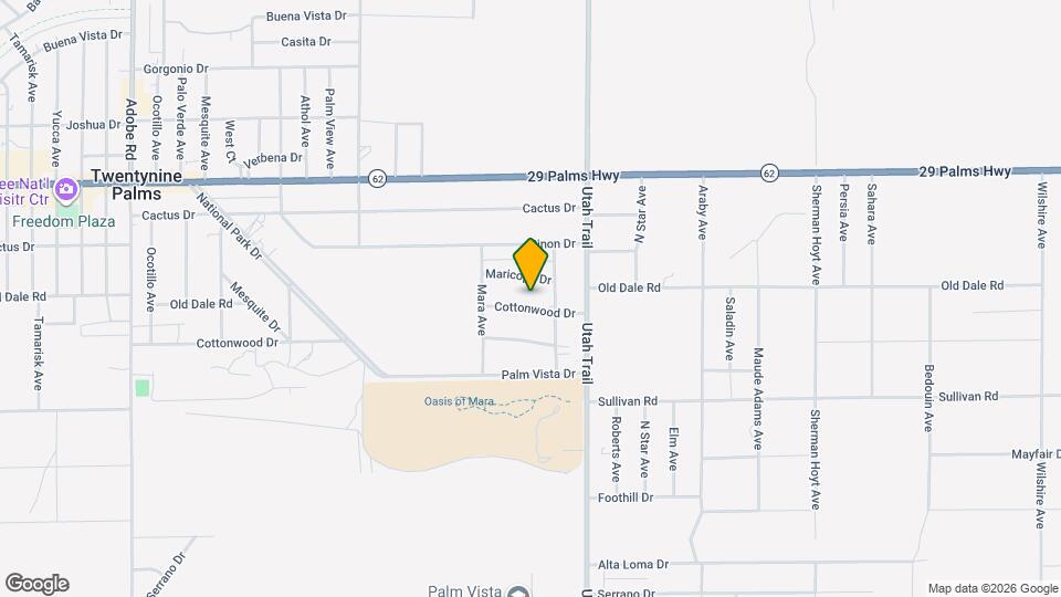 74402 Cottonwood Dr Map and Location Details