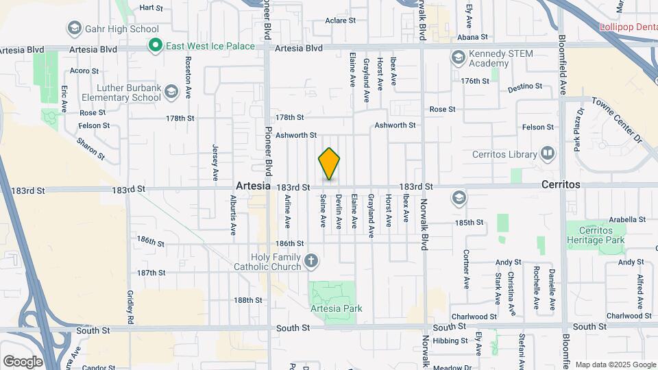 11941 183rd St Map and Location Details
