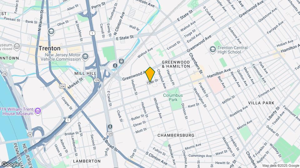 279 Tyler St Map and Location Details