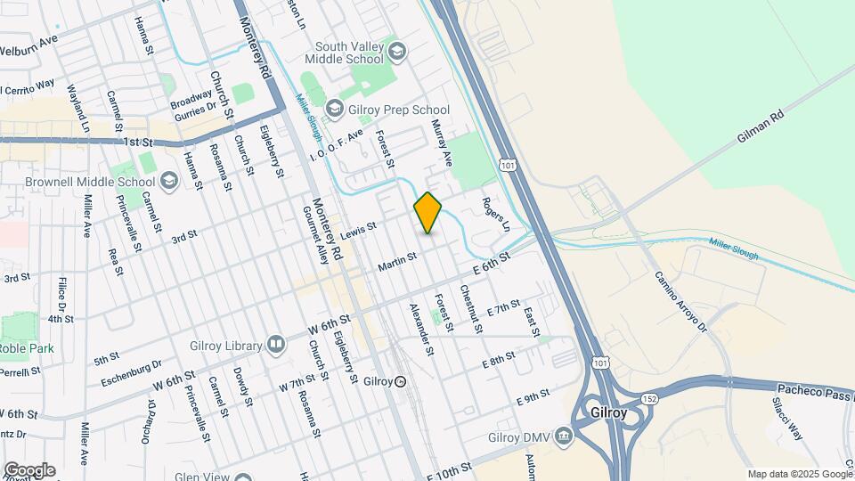 7526 Forest St Map and Location Details