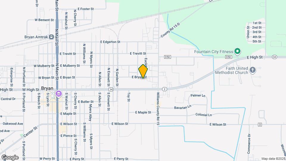 880 E Bryan St Map and Location Details