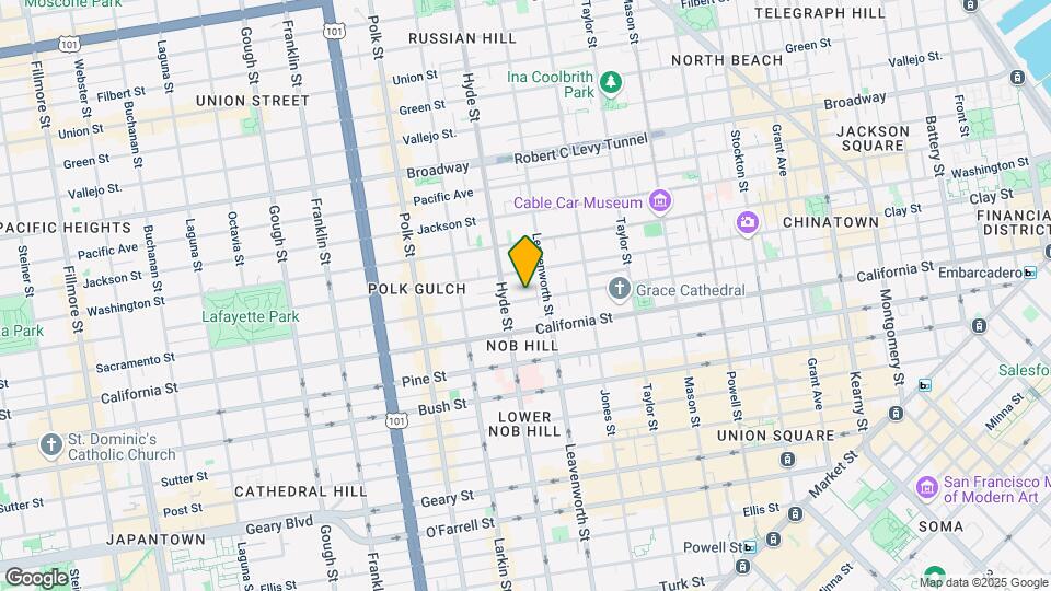 1440 Sacramento St Map and Location Details