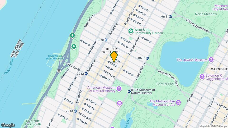 139 W 83rd St Map and Location Details