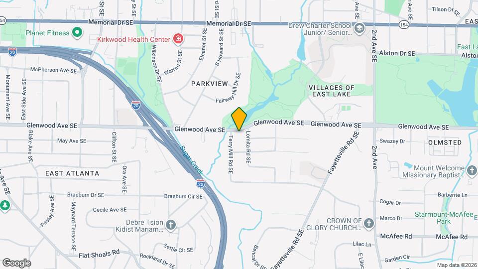 2013 Glenwood Ave SE Map and Location Details