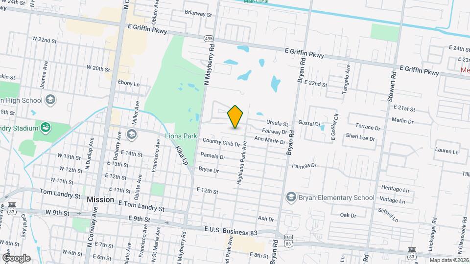 817 Marinel Ln Map and Location Details